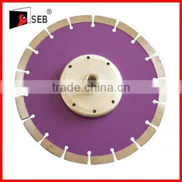 diamond saw blade with flange for granite,marble,bricks, concrete.tools