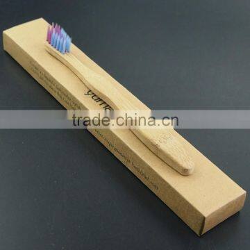 Short Bristle Toothbrush Bamboo Toothbrushes for Teeth Cleaning photo-5