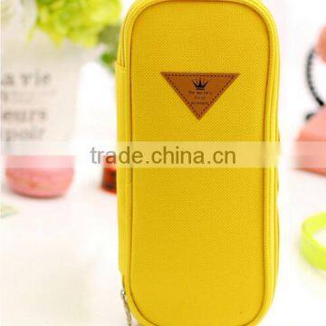 Cheap Top Sale Canvas Pencil Cases Pencil Case Pencil Bags With Zipper for Gift photo-2