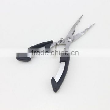 Black Handle Multi Function Braid Cutters Fishing Line Cutter Fishing Pliers