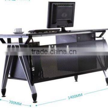 Office table popular Tempered glass office desk