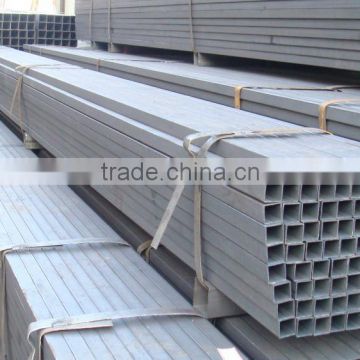 Galvanized square steel pipe / galvanized square pipe