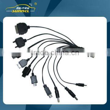 Multi-use Car Charger Cables for Apple and Samsung Micro USB Devices