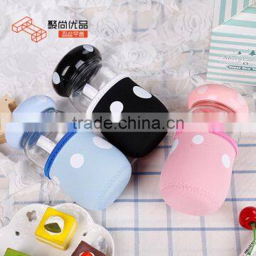 L00051 2017 High Quality Stylish Design Custom Cute Pyrex Heat-Resistant Clear Glasses Bottles photo-5