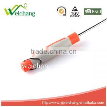 WCJ498 Stainless Steel Rotary Egg Whisk, Egg Beater,Stainless Steel Wire Manual Whisk Rotary Egg Beater Hand Mixer Kitchen Gadge photo-2