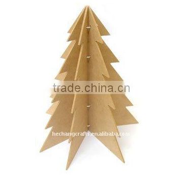 wooden crafts tree for christmas decoration