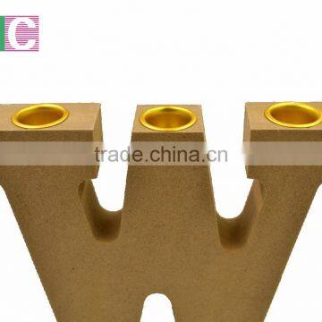 2017 High Quality Mdf Wood Candle Holder in Custom photo-2