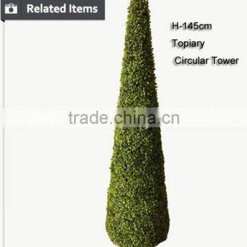 OEM Artificial Boxwood Classical Topiary Combination Landscape Garden Decoration photo-4