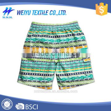 Funny men swimwear fabric factory with lots of pocket