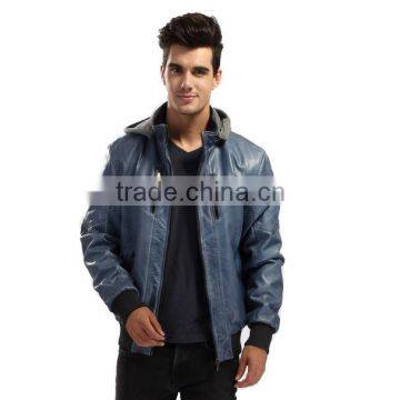 MEN Stylish Leather Jacket photo-2
