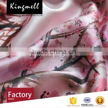 Digital Printed Silk Satin Scarf for Women in Spring and Autumn photo-3