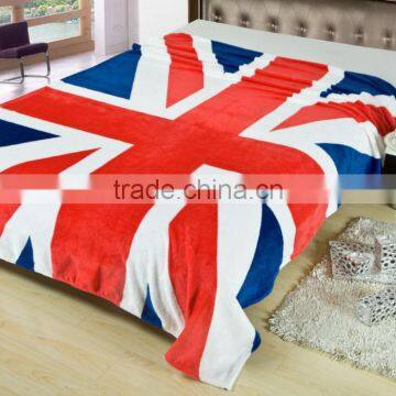100% Polyester Printed Solid and Soft Coral Velvet Fleece Blanket photo-6