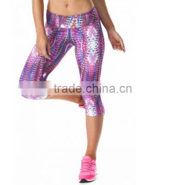 custom printed sublimation leggings,solid color leggings