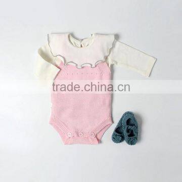 New Arrival Product Angel Wings Baby Knitted Romper for Winter and Autumn Wear photo-4