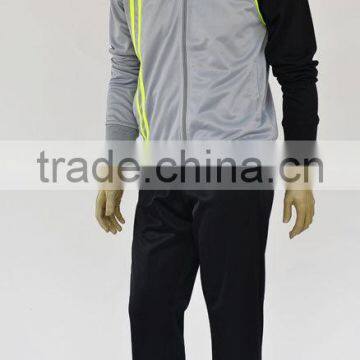 2016 Fashion Brand designer Factory OEM professional Mens' Sport wear sets jacket and pants suit