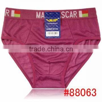 cheap stock cotton men brief