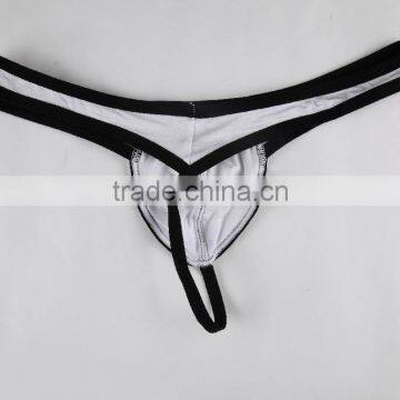 Custom Men's Sey Modal Underwear Comfortable G-strings Translucent U Conve Design Low Rise Thongs Underwear for Man 5 Color photo-5