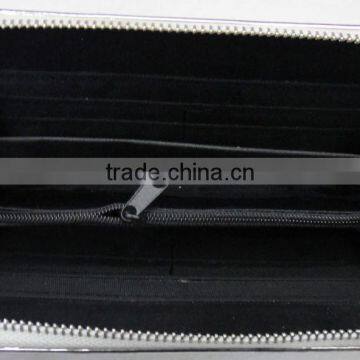 Fashion New Silver Stitching Crown Leather pu Wallet photo-4