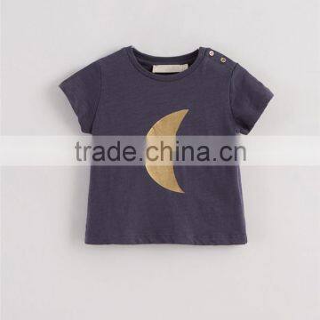 Hot Sale Wholesale Top Baby Unisex t Shirt Made in China With Printing Pattern photo-3