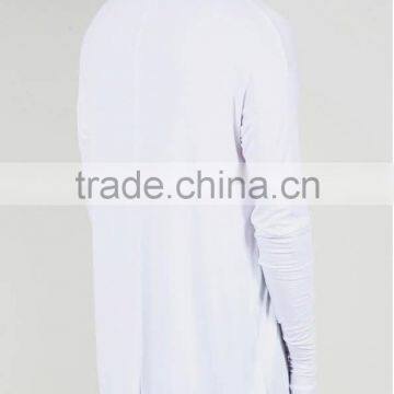 2016 Summer Long Sleeve t Shirt Extended t Shirt Sport Hip Hop Oversized t Shirt Streetwear Loose Tee Shirt photo-4