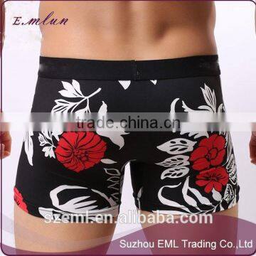 Top Selling New Design Sexy Printing Cheap Mature U Convex Seamless Basic Mini Boxer Man Underwear