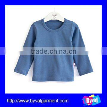Baby Clothing Cotton t Shirt Plain Long Sleeve Kids Tshirt High Quality t Shirt for Children photo-3