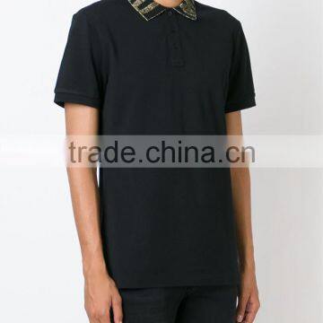 2016 Newly Summer Logo Collar Polo Shirts Wholesale China photo-2