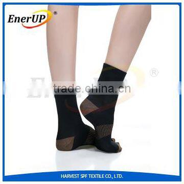 2016 Hot Sale Knee High Copper Compression Socks photo-3