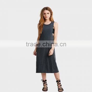 Fashion Dresses sleeveless dress for ladies