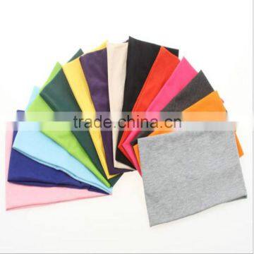 Candy Color Women Yoga Wide Elastic Towel Headband In Stock photo-4