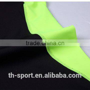 Polyester/spandex Mens Dri Fit Sports Compression t Shirt Wholesale photo-6