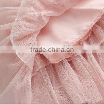 Modern Summer Lace Baby Girl Birthday Vest Dress photo-4