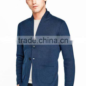 Hot Selling Cool Blue Pocket Button Cardigan Jacket Clothes Men With Best Prices photo-2