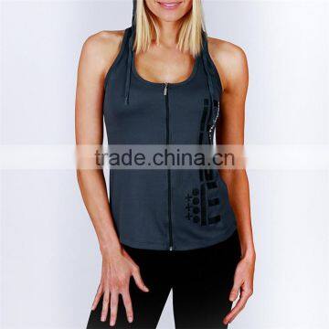 2016 Guangzhou Colorful Fashion Latest Women 100% Polyester Zipper Ladies Long Tops For Leggings photo-6