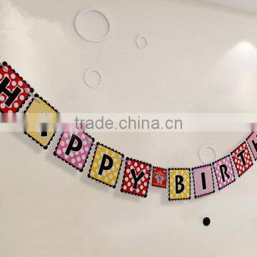 Hot Selling Birthday Pennant/ Party Decoration Bunting Flag photo-2