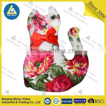 Sewing accessories type custom printing cat shaped pin cushion