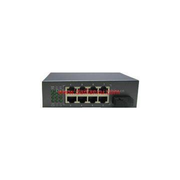 8chs 10/100M Ethernet Fiber Optical Switch