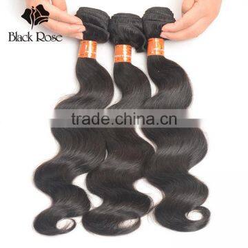 Black Rose Natural Color Body Wave Raw Cambodian Hair Bundles photo-5