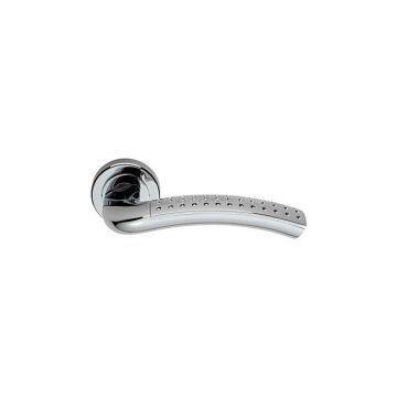 52115 CP Vogue Lever Rose Door Handle