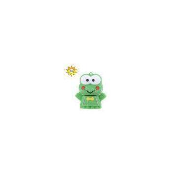 2GB Customized USB Flash Drive , Green Frog Style USB 2.0 Stick