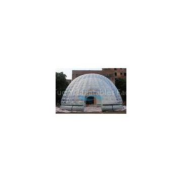 6M Dia Double Layer Bubble Tent Night Advertising Inflatable Clear Dome Tent