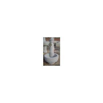 stone fountain