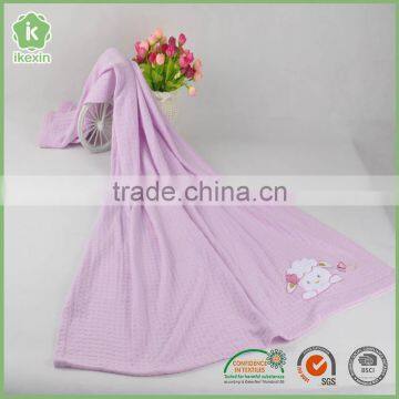 Solid Color Soft Breathable Flannel chinese blanket