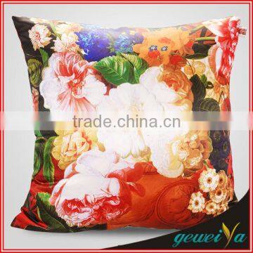 Custom Cotton Canvas Digital Printed Cushion Cover