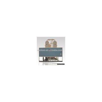 Combined refrigeration dryer/gas dryer/air freezing