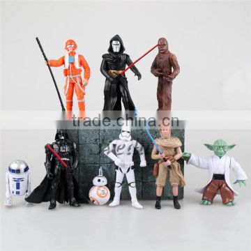 Latest Movie action figure toy of set with 9pcs figure dolls for kids