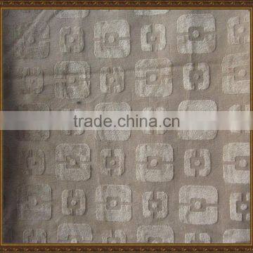 changshu polyester embossed super soft velour fabric