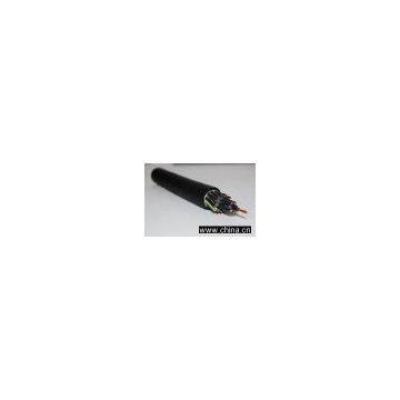 Rubber sheath cable