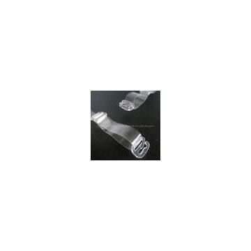 Shanghai QG brand TPU clear strap for fashion ladies bra dress in party