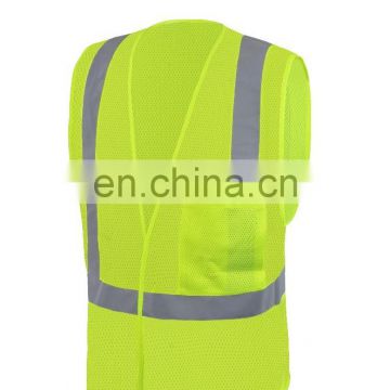 reflective safety clothing work vest high visibility vest safety clothing with pockets